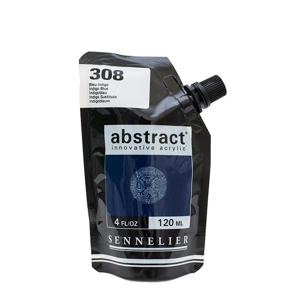 Sennelier Abstract Acrylverf Indigo Blue 120 ml
