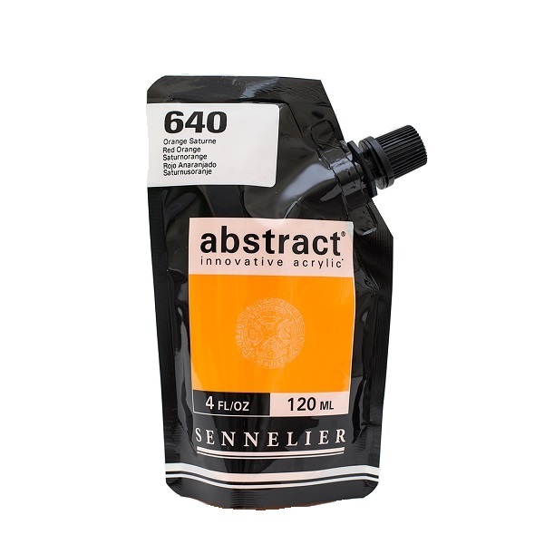 Sennelier Abstract Acrylverf Red Orange 120 ml