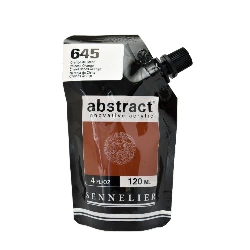 Sennelier Abstract Acrylverf Chinese Orange 120 ml