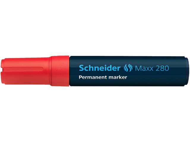 SCHNEIDER MARKER MAXX 280 PERMANENT 4-12MM ROOD