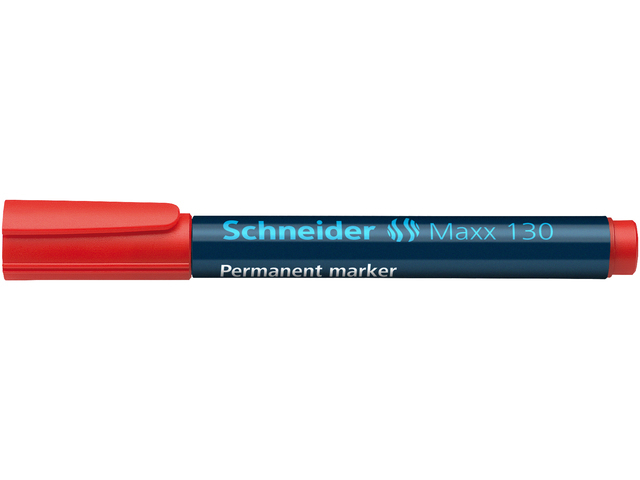 SCHNEIDER MARKER MAXX 130 PERMANENT 1-3MM ROOD