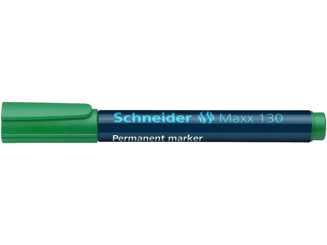 SCHNEIDER MARKER MAXX 130 PERMANENT 1-3MM GROEN