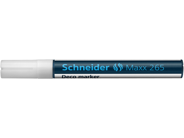 SCHNEIDER KRIJTMARKER MAXX 265 2-3MM WIT
