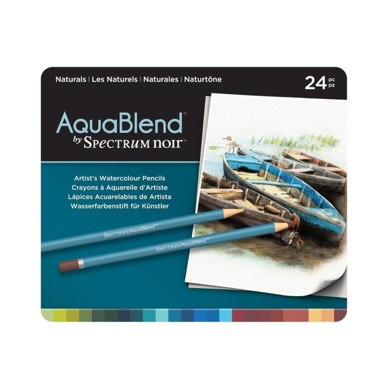 AquaBlend Potloden a 24 stuks - Naturals