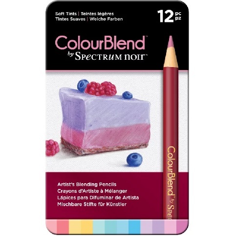 Colourblend Potloden a 12 stuks - Soft Tints (Zachte tinten)