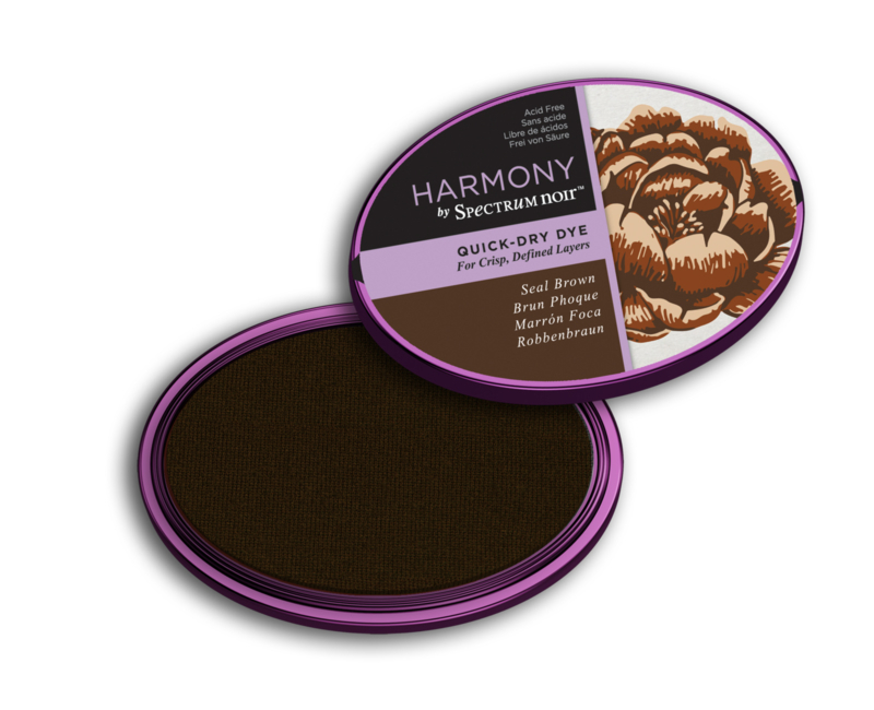 Inktkussen ? Harmony Quick Dry ? Seal Brown