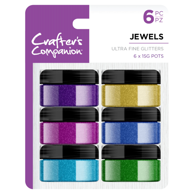 Crafter's Companion Ultrafijne glitter - Jewels