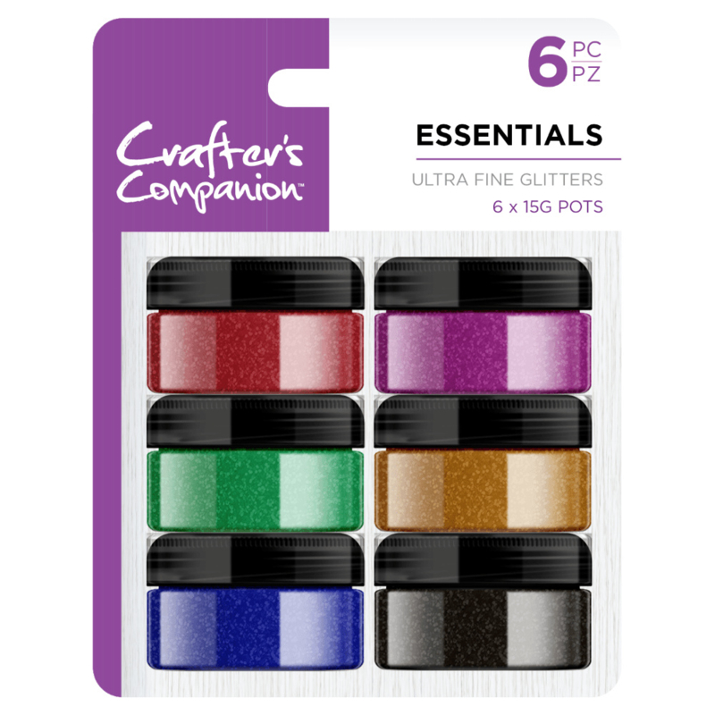 Crafter's Companion Ultrafijne glitter - Essentials