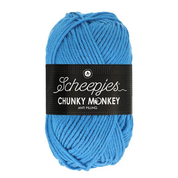 Scheepjes Chunky Monkey 100g - 1003 Cornflower bleu