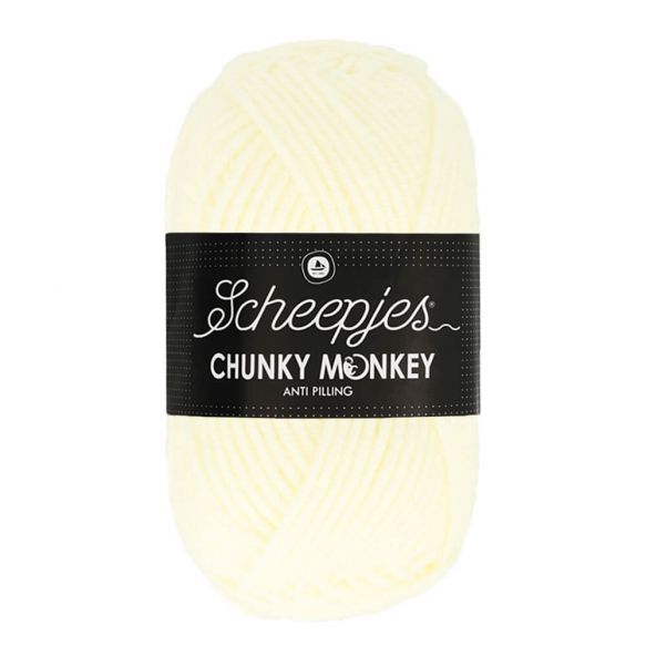 Scheepjes Chunky Monkey 100g - 1005 Cream
