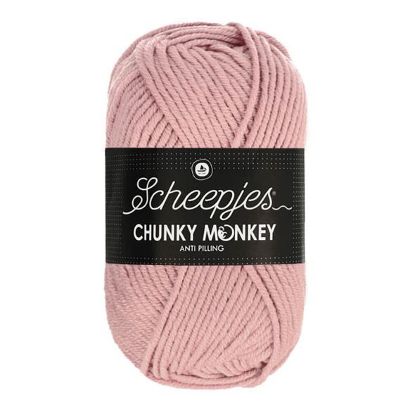 Scheepjes Chunky Monkey 100g - 1080 Pearl Pink