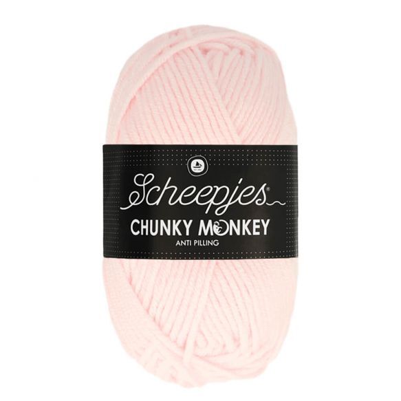 Scheepjes Chunky Monkey 100g - 1240 Baby Pink