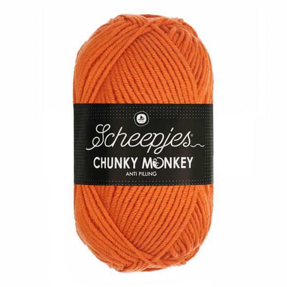 Scheepjes Chunky Monkey 100g - 1711 Deep Orange