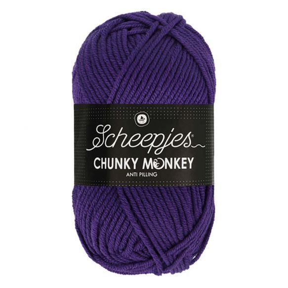 Scheepjes Chunky Monkey 100g - 2001 Deep Violet