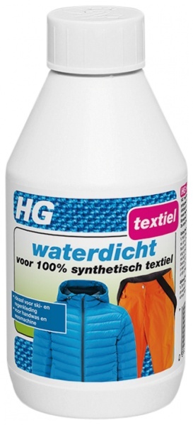 <div>HG waterdicht voor 100% synthetisch textiel</div>