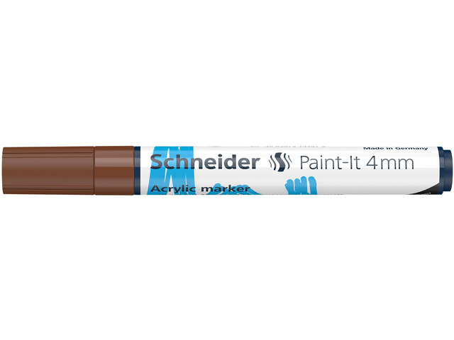 Acryl Marker Schneider Paint-it 310 4mm bruin