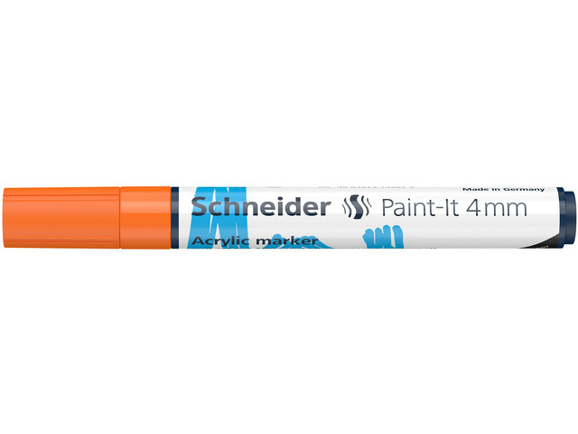 Acryl Marker Schneider Paint-it 310 4mm oranje