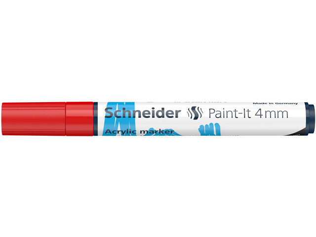 Acryl Marker Schneider Paint-it 310 4mm rood