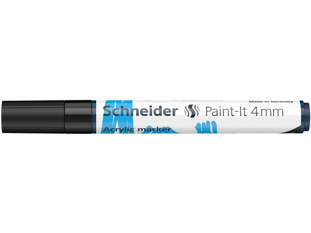 Acryl Marker Schneider Paint-it 310 4mm zwart