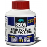 Bison hard PVC lijm 100ml (met kwast)