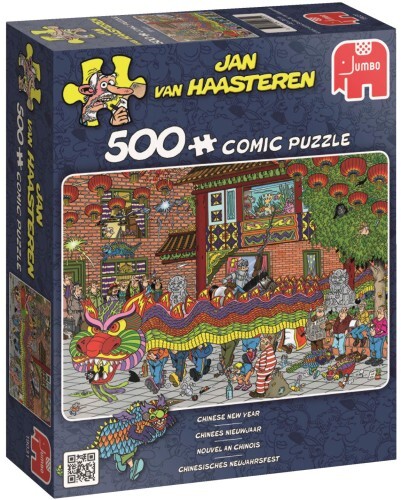 Puzzel Jan van HaasterenChinees Nieuwjaar 500 stukjes (online uitverkocht)