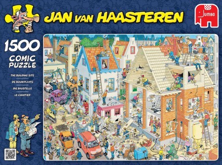 Puzzel Jan van Haasteren De bouwplaats 1500 stukjes (online uitverkocht)