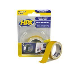 HPX Reflecterende tape geel 19mm x 1.5m