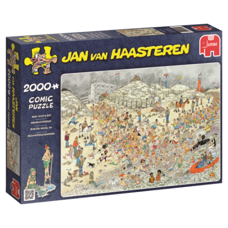 Puzzel Jan van Haasteren Nieuwjaarsduik 2000 stukjes (online uitverkocht)