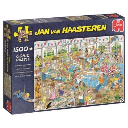 Puzzel Jan van Haasteren Taarten toernooi 1500 stukjes (online uitverkocht)