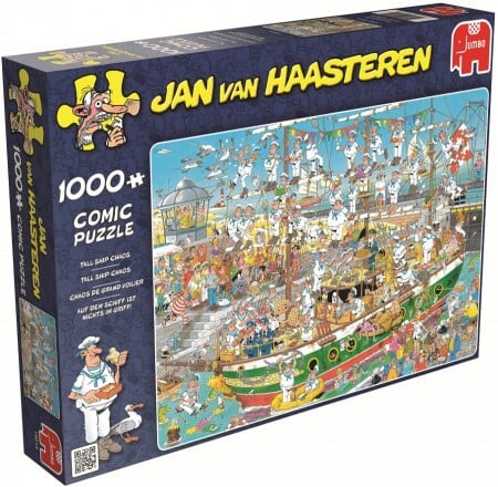 Puzzel Jan van Haasteren Tall ship chaos 1000 stukjes (online uitverkocht)