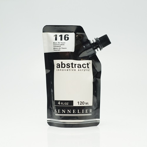 Sennelier Abstract Acrylverf Titanium White 120 ml