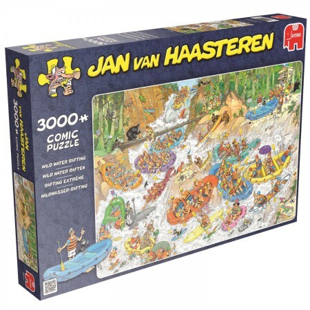 Puzzel Jan van Haasteren Wild water raften 3000 stukjes (online uitverkocht)