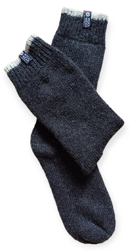 Eskimo sokken: donkergrijs