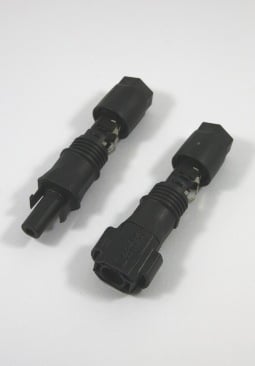 Set van 2 Sunclix connectoren (male&female) tbv SMA SB&SMC