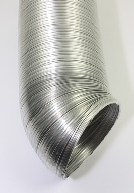 Flexibele aluminium buis binnendiameter 100mm voor ventilatie