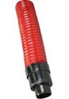 Klöber Venduct flexibele rode pvc slang 110mm naar 110/75mm max 58cm