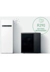 Panasonic 1-fase 7 kW Al-in-One Mono-bloc lucht-water warmtepomp met 185L boiler, verwarmen & koelen incl. SmartCloud