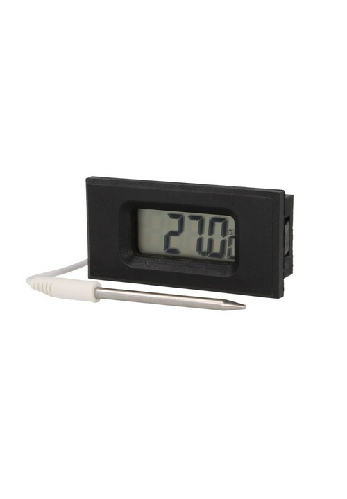 Thermometer met LCD display voor inbouw tot 3m afstand