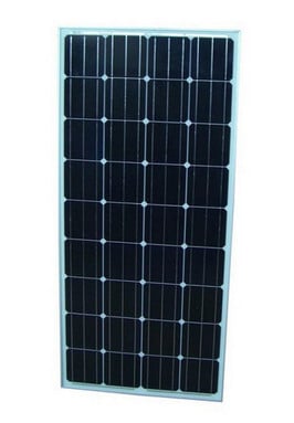 Westech compact zonnepaneel 100Wp, 1200 x 550 x 35 mm