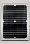 Westech compact zonnepaneel 20Wp, 485 x 360 x 35 mm