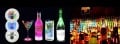 10 Lichtgevende onderzetters voor onder een glas of fles