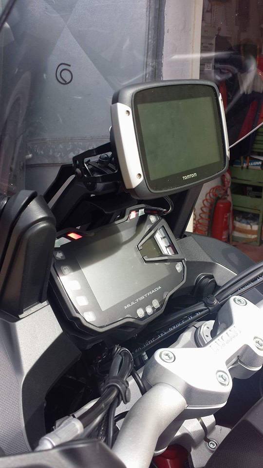 DUCATI MULTISTRADA 1200 GPS/Smartphone Houder 2015-2017