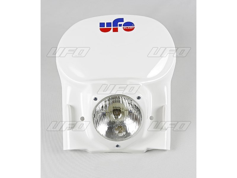 UFO Vintage Headlight mask with lamp -Rounded