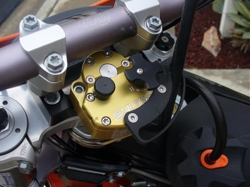 KTM 450 SXF, XCF SUB Mount / Complete Stabilizer Kit / with Triple Clamp