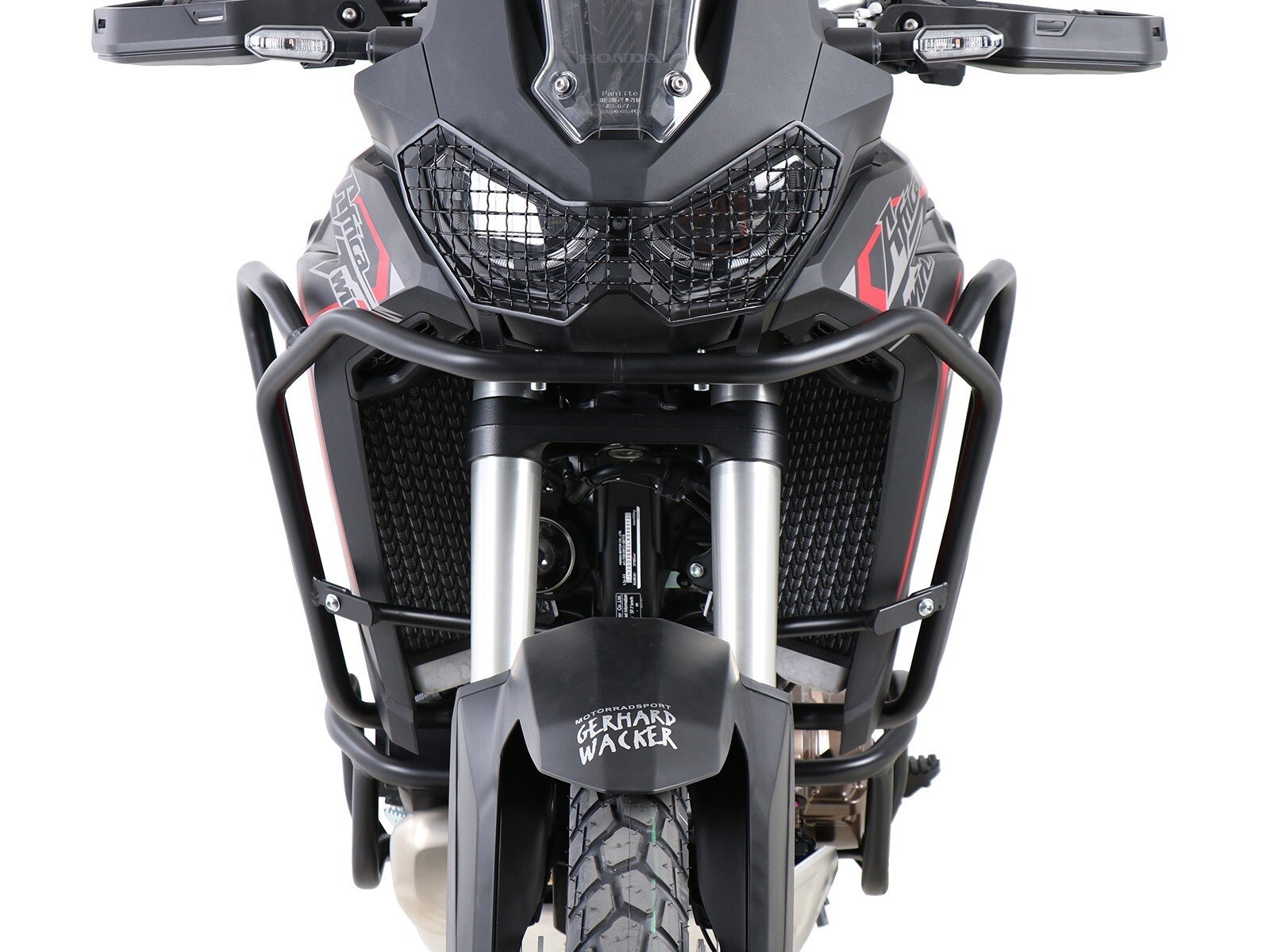 Hepco Upper Engine/Tank Protection Honda CRF 1100 L Africa Twin 2019- Black