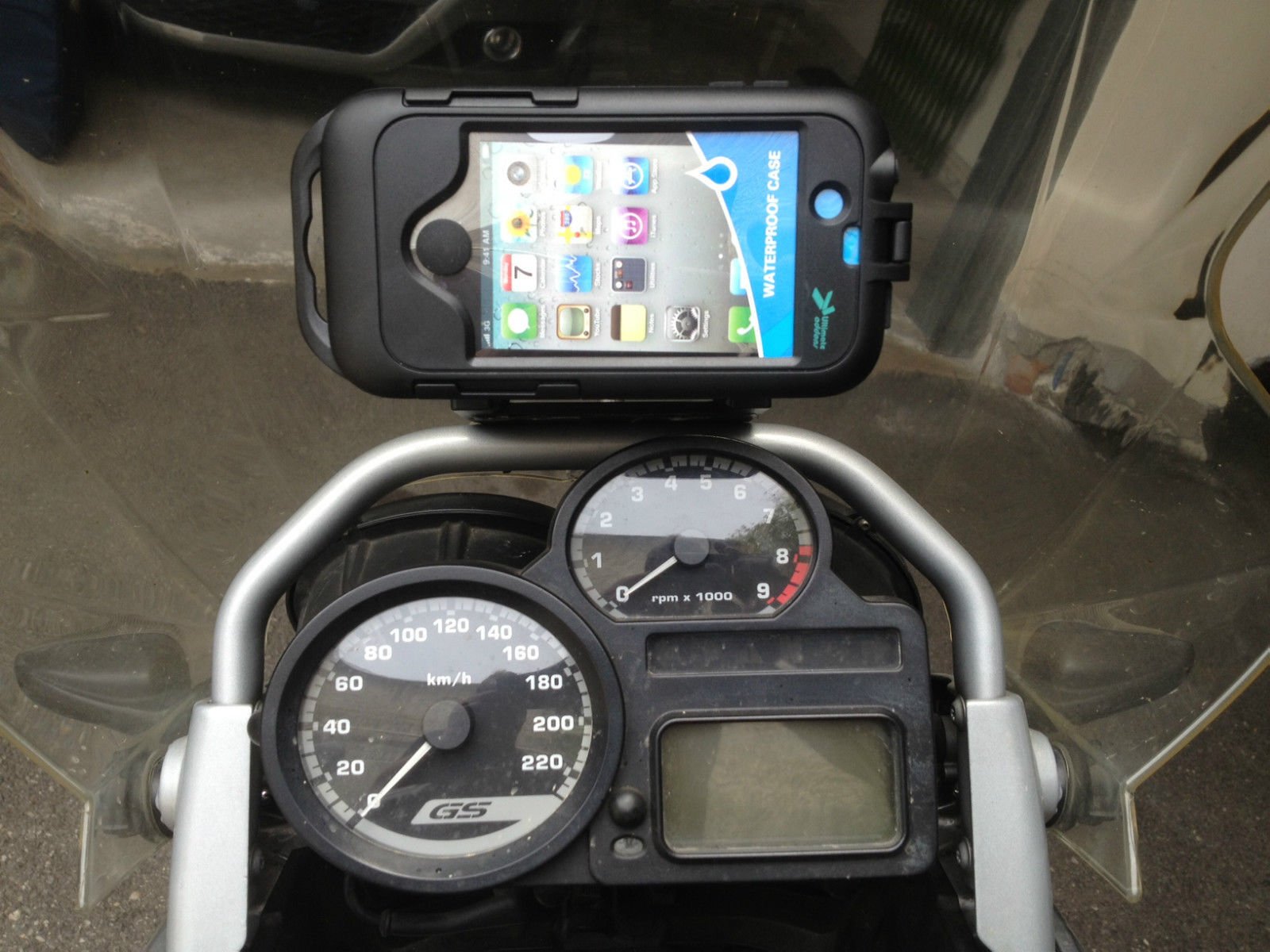 BMW R 1200 GS GPS/Smart phone houder2008-2012