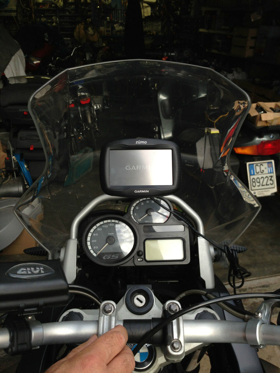 BMW R 1200 GS GPS/Smart phone houder2008-2012
