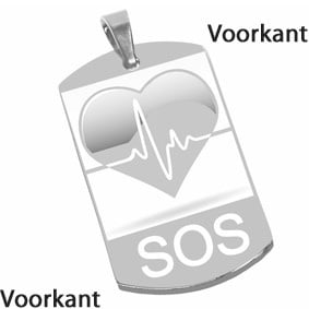 SOS ketting voor hartpatiënt