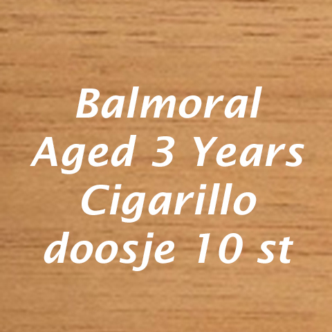 Balomoral Aged  3Years cigarillo