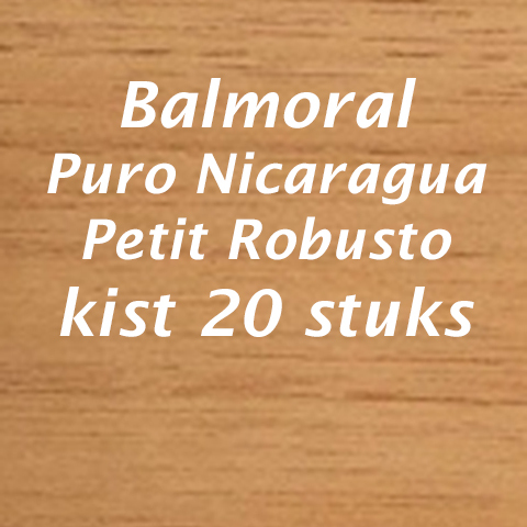 Balmoral Puro Nicaragua Petit Robusto